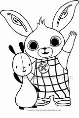 Bing Coloring Flop Drawing Bunny Print Pages Films Acamar Tandem Digitales Copyright Bag Brown sketch template