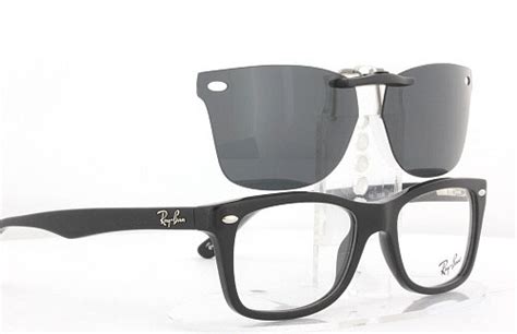 Custom Fit Polarized Clip On Sunglasses For Ray Ban Rb5228