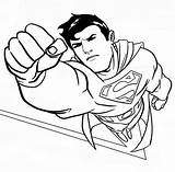 Coloring Superman Pages Printable Print Fotolip Everfreecoloring sketch template