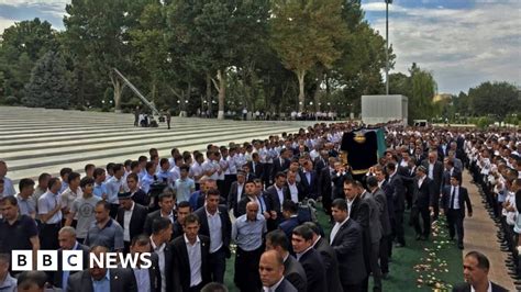 Islam Karimov Uzbekistan Holds Funeral For President Bbc News