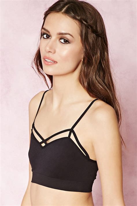 caged cutout bralette cutout bralette flat chested