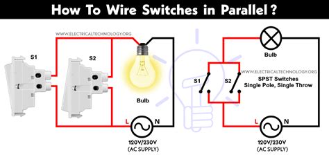 como conectar interruptores en paralelo