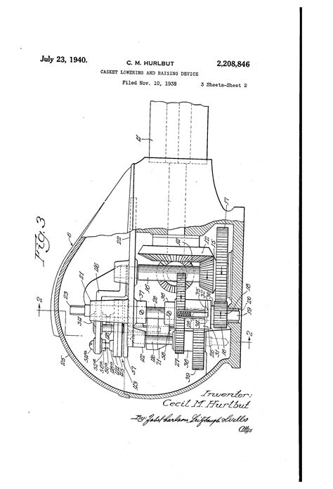 patent  casket lowering  raising device google patents