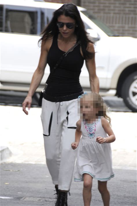 bethenny frankel poses in four year old s pyjamas see the controversial