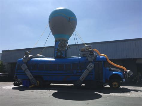 inflatable fortnite battle bus jake battle bus manufacturing good
