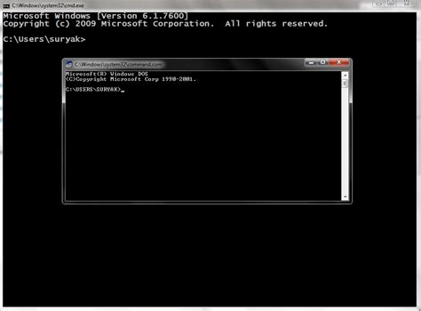 difference  cmd  command prompt  windows