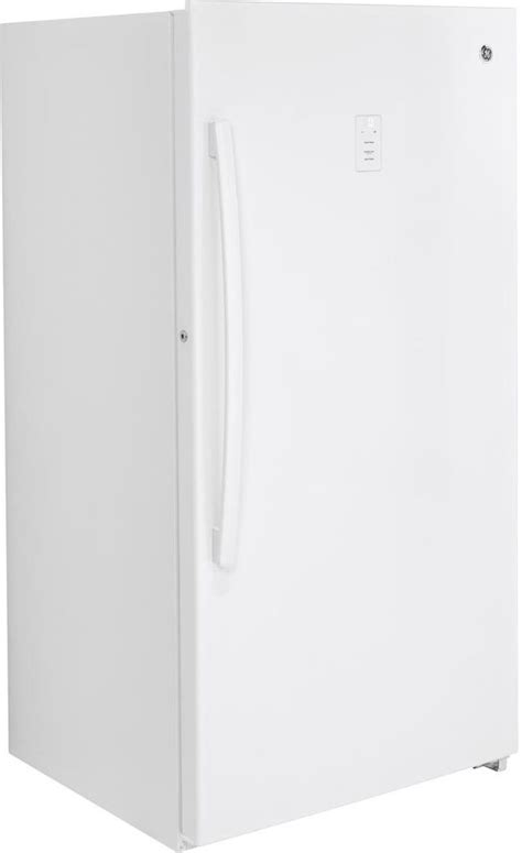 Ge® 17 3 Cu Ft White Upright Freezer East Coast Appliance