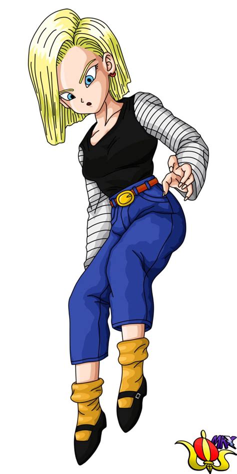 android 18 flying render by madmaxepic naruto and anything anime pinterest android 18