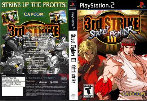viewing full size street fighter iii  strike box cover