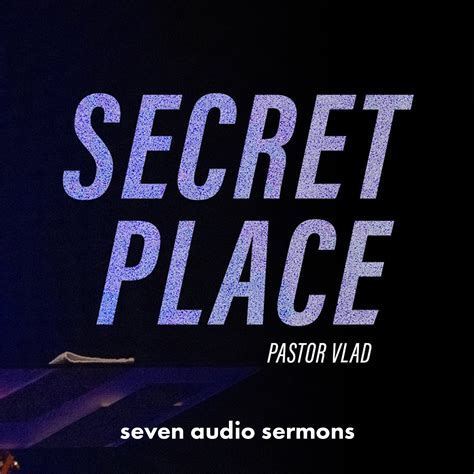 secret place audio series