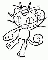 Meowth Lineart Nyarth sketch template