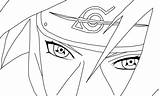 Itachi Sharingan Coloring Pages Uchiha Naruto Drawing Easy Printable Categories Anime Kids sketch template