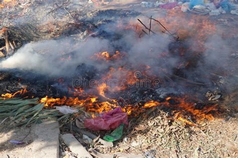 plastic burningpollutionplastic fire releases dangerous chemicals