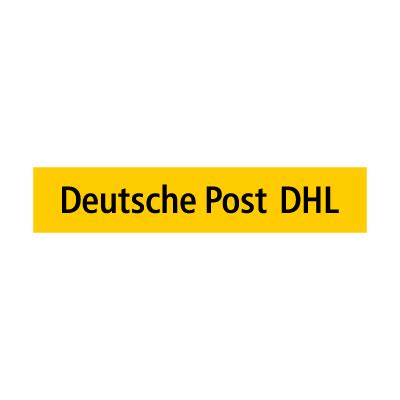 deutsche post dhl vector logo eps logoepscom