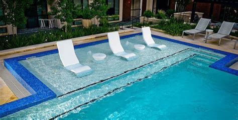 impressive awesome  rectangle pools design  sun shelf ideas https