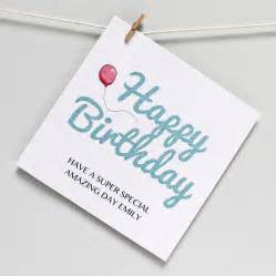 Personalised Happy Birthday Amazing Day Card By Martha Brook