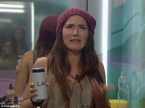 big brother s kimberly breaks down in tears as she and