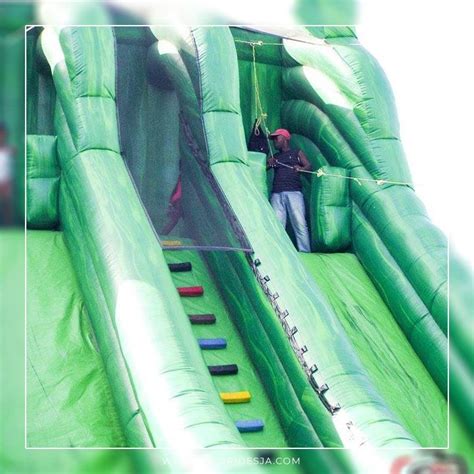 experience  thrill   inflatable amazon zip  ride great   type wild rides