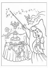 Coloring Pages Fairy Cinderella Printable Sheets Colouring Princess Godmother Magic Disney Assepoester Coloriage Kleurplaat sketch template