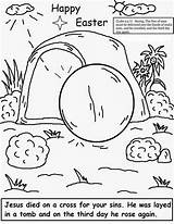 Easter Coloring Pages Religious Kids Printable Print Size sketch template
