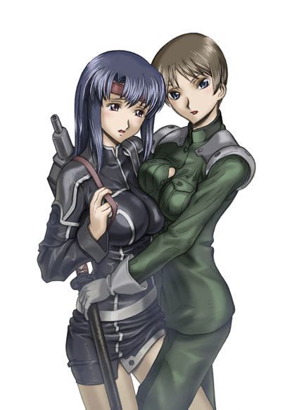 Chiba Nagisa And Inoue Naomi Code Geass Drawn By Morisu