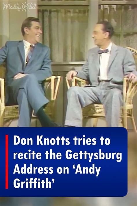 don knotts was a great comedic actor who was known for making crazy
