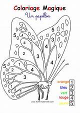 Papillon Magique Maternelle Fiches Proposées Protégées sketch template