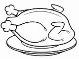 Chicken Pollo Asado Frango Colorare Roast Assado Sararoom Kurczak Viande Disegno Fried Piatto Pieczony Imagem Grille Clipartmag Delicioso Vetorial Ilustración sketch template