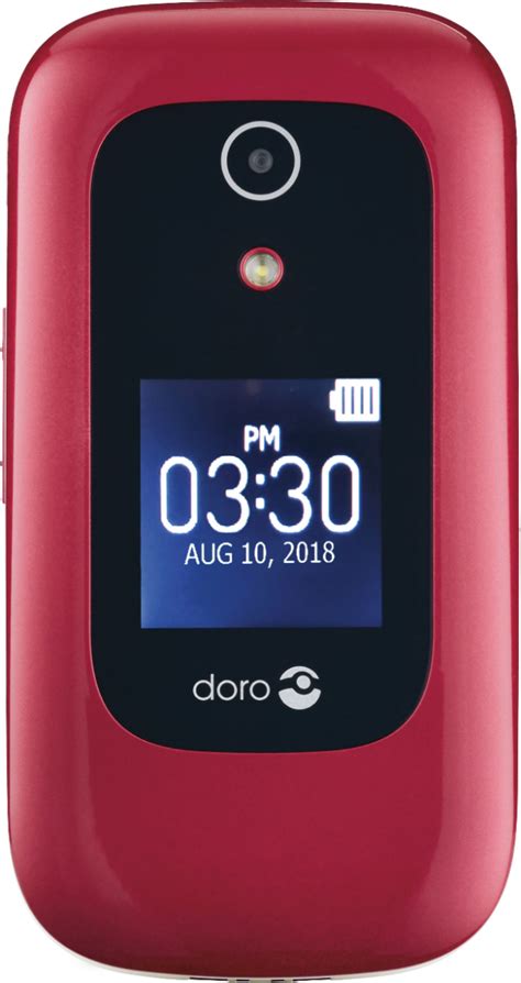 Best Buy Doro 7050 With 512mb Memory Cell Phone White