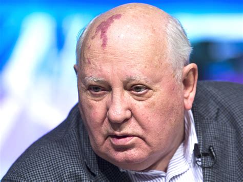 soviet president mikhail gorbachev admitted  hospital