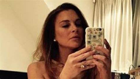 lindsay lohan posts nude selfie to celebrate her 33rd