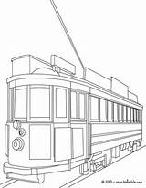 Tramway Coloring Pages Template sketch template