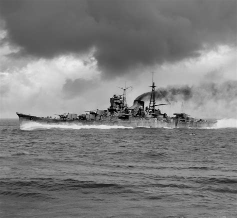 Imperial Japanese Navy Light Cruiser Mogami Heavy Cruiser Later