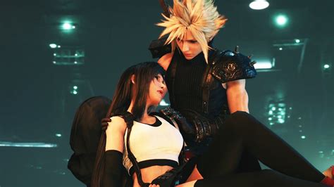 The Romance Of Cloud And Tifa Final Fantasy 7 Remake Cinematic Montage