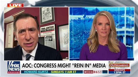Howard Kurtz Blasts Aoc Push For Congress To Rein In Media On Air