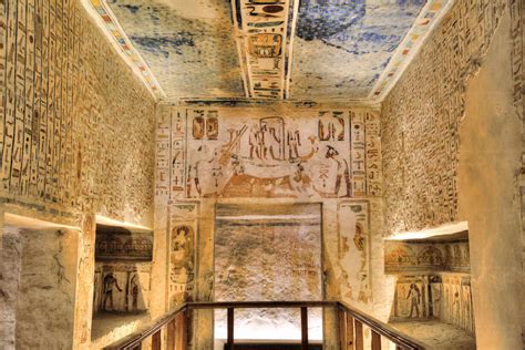 Reliefs And Murals Tomb Of Ramses Iv Kv2 Valley Of The