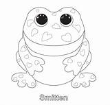 Coloring Beanie Boo Pages Print Frog Boos Printable Smitten Ty Para Dog Info Colorear Party Cute Baby Birthday Babies Save sketch template