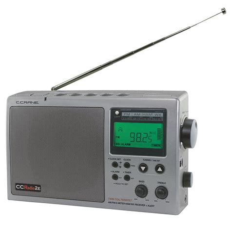 crane company portable weather radios silver ccte walmartcom