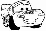 Mcqueen Coloring Cars Pages Lightning Disney Lighting Wecoloringpage Pretty Albanysinsanity Kaynak sketch template
