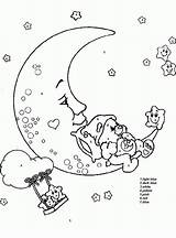 Coloring Moon Pages Bear Teddy Goodnight Bears Care Color Number Print Template Sheets Popular Coloringhome Adult Azcoloring Coloringpagesfortoddlers sketch template