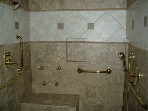 Handicap Shower Traditional Bathroom Nashville By