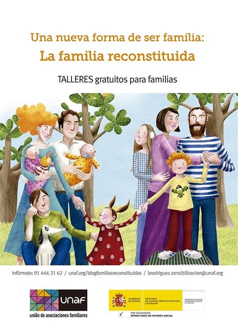 talleres gratuitos de sensibilizacion la familia reconstituida unaf