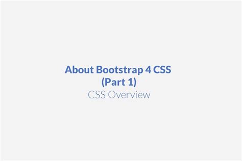 bootstrap  css tutorial part  designmodo css tutorial web