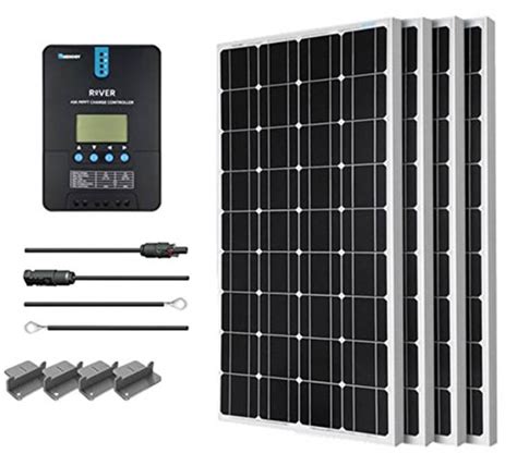 renogy  watt solar panel kit divine   road