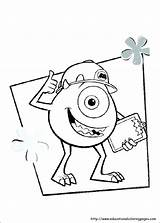 Coloring Pages Sully Squishy Monsters Inc Getdrawings Mike Getcolorings Colorin sketch template