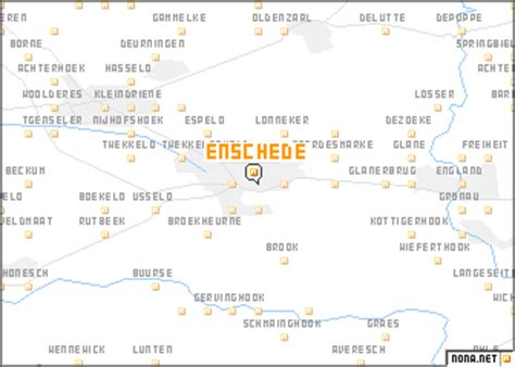 enschede netherlands map nonanet