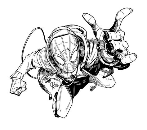spider verse coloring pages   gambrco