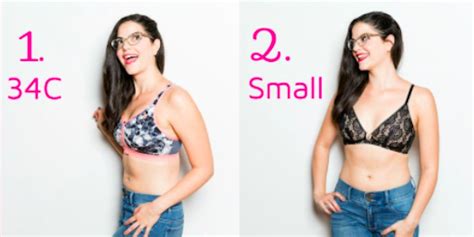 Photos Show How Bra Sizes Can Be Wrong