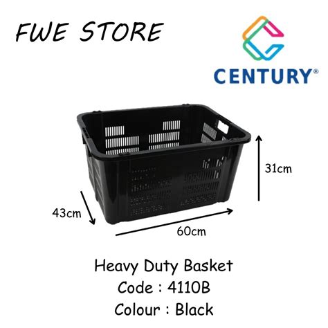 century heavy duty basket industrial basket  shopee malaysia