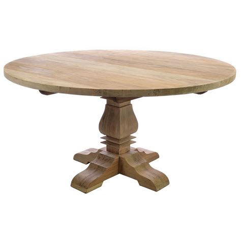 natural wood  dining table